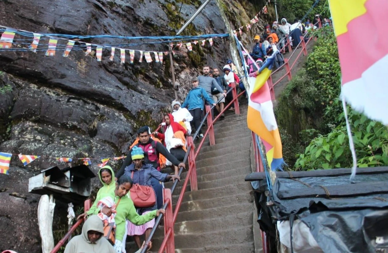 Climb the Adams peak